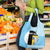 Saint Lucia Graphic Parrot Grocery Bag with Tribal Pattern and Minimalist Blue Black Design - Wonder Print Shop