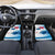 Panama Waving Flag Design Car Mats with Red Blue Stars and National Color Pattern - Wonder Print Shop