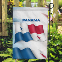 Panama Waving Flag Design Garden Flag with Red Blue Stars and National Color Pattern - Wonder Print Shop