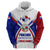 Panama Independence Day Hoodie with National Coat of Arms and Red Blue Star Design - Wonder Print Shop