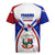 Panama Independence Day Rugby Jersey with National Coat of Arms and Red Blue Star Design - Wonder Print Shop