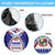 Panama Independence Day Spare Tire Cover with National Coat of Arms and Red Blue Star Design - Wonder Print Shop