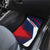 Panama Diagonal Stripe Design Car Mats with Bold Red Blue Star and Flag Accents - Wonder Print Shop