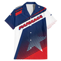 Panama Diagonal Stripe Design Family Matching Mermaid Dress and Hawaiian Shirt with Bold Red Blue Star and Flag Accents - Wonder Print Shop