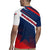 Panama Diagonal Stripe Design Rugby Jersey with Bold Red Blue Star and Flag Accents - Wonder Print Shop