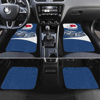 Panama National Flag Car Mats with Canal Symbolism and Puente del Mundo Motto Design - Wonder Print Shop
