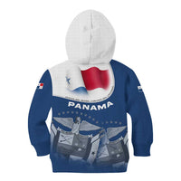 Panama National Flag Kid Hoodie with Canal Symbolism and Puente del Mundo Motto Design - Wonder Print Shop