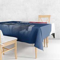 Panama National Flag Tablecloth with Canal Symbolism and Puente del Mundo Motto Design - Wonder Print Shop