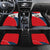 Panama City Skyline Car Mats with National Coat of Arms and Red Blue Flag Theme - Wonder Print Shop