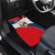 Panama City Skyline Car Mats with National Coat of Arms and Red Blue Flag Theme - Wonder Print Shop