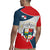 Panama City Skyline Rugby Jersey with National Coat of Arms and Red Blue Flag Theme - Wonder Print Shop