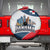 Panama City Skyline Spare Tire Cover with National Coat of Arms and Red Blue Flag Theme - Wonder Print Shop