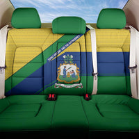 Saint Vincent and the Grenadines Flag Back Car Seat Cover Coat of Arms and National Colors - Wonder Print Shop
