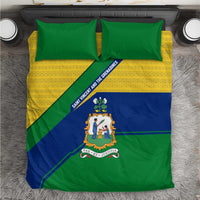 Saint Vincent and the Grenadines Flag Bedding Set Coat of Arms and National Colors - Wonder Print Shop