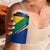 Saint Vincent and the Grenadines Flag 4 in 1 Can Cooler Tumbler Coat of Arms and National Colors - Wonder Print Shop