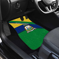 Saint Vincent and the Grenadines Flag Car Mats Coat of Arms and National Colors - Wonder Print Shop