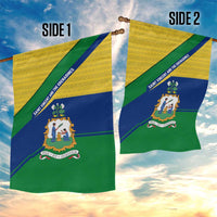 Saint Vincent and the Grenadines Flag Garden Flag Coat of Arms and National Colors - Wonder Print Shop