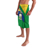 Saint Vincent and the Grenadines Flag Lavalava Coat of Arms and National Colors - Wonder Print Shop