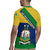 Saint Vincent and the Grenadines Flag Rugby Jersey Coat of Arms and National Colors - Wonder Print Shop
