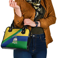 Saint Vincent and the Grenadines Flag Shoulder Handbag Coat of Arms and National Colors - Wonder Print Shop