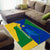 Saint Vincent and the Grenadines Flag Wave Map Area Rug Caribbean Island Pride Pullover - Wonder Print Shop