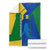 Saint Vincent and the Grenadines Flag Wave Map Blanket Caribbean Island Pride Pullover - Wonder Print Shop