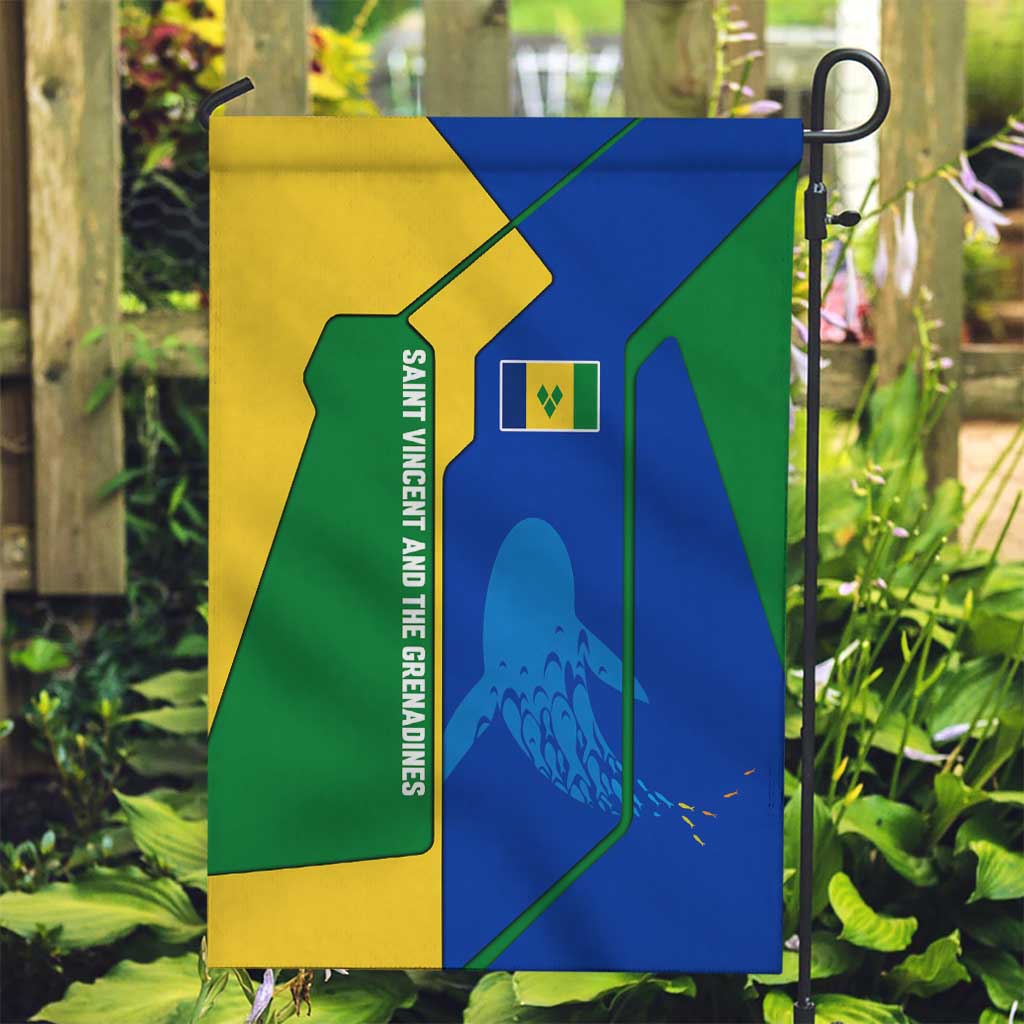 Saint Vincent and the Grenadines Flag Wave Map Garden Flag Caribbean Island Pride Pullover - Wonder Print Shop