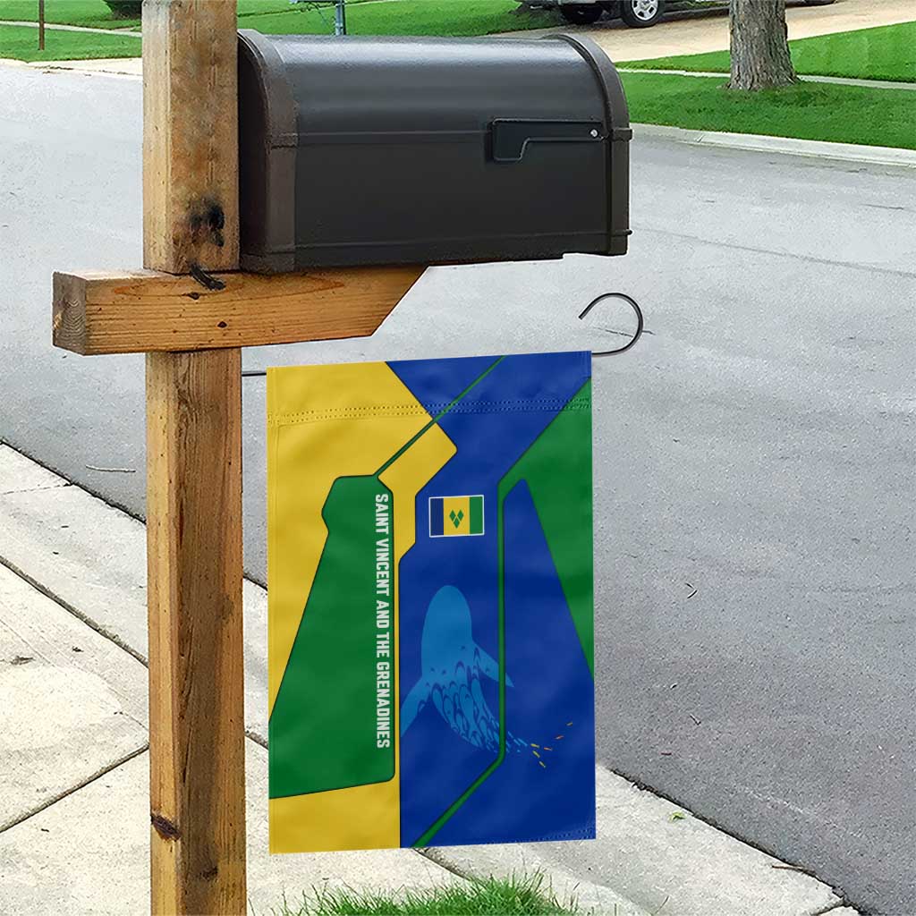 Saint Vincent and the Grenadines Flag Wave Map Garden Flag Caribbean Island Pride Pullover - Wonder Print Shop