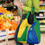Saint Vincent and the Grenadines Flag Wave Map Grocery Bag Caribbean Island Pride Pullover - Wonder Print Shop