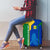 Saint Vincent and the Grenadines Flag Wave Map Luggage Cover Caribbean Island Pride Pullover - Wonder Print Shop