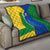Saint Vincent and the Grenadines Flag Wave Map Quilt Caribbean Island Pride Pullover - Wonder Print Shop