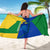 Saint Vincent and the Grenadines Flag Wave Map Sarong Caribbean Island Pride Pullover - Wonder Print Shop
