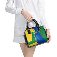 Saint Vincent and the Grenadines Flag Wave Map Shoulder Handbag Caribbean Island Pride Pullover - Wonder Print Shop