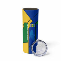 Saint Vincent and the Grenadines Flag Wave Map Skinny Tumbler Caribbean Island Pride Pullover - Wonder Print Shop