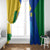 Saint Vincent and the Grenadines Flag Wave Map Window Curtain Caribbean Island Pride Pullover - Wonder Print Shop