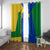 Saint Vincent and the Grenadines Flag Wave Map Window Curtain Caribbean Island Pride Pullover - Wonder Print Shop