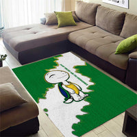 Saint Vincent and the Grenadines Turtle Area Rug with Coat of Arms and Green Heritage Design - Wonder Print Shop