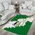 Saint Vincent and the Grenadines Turtle Area Rug with Coat of Arms and Green Heritage Design - Wonder Print Shop