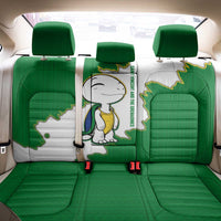 Saint Vincent and the Grenadines Turtle Back Car Seat Cover with Coat of Arms and Green Heritage Design - Wonder Print Shop