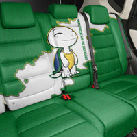 Saint Vincent and the Grenadines Turtle Back Car Seat Cover with Coat of Arms and Green Heritage Design - Wonder Print Shop