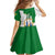 Saint Vincent and the Grenadines Turtle Family Matching Summer Maxi Dress and Hawaiian Shirt with Coat of Arms and Green Heritage Design - Wonder Print Shop