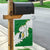 Saint Vincent and the Grenadines Turtle Garden Flag with Coat of Arms and Green Heritage Design - Wonder Print Shop