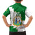 Saint Vincent and the Grenadines Turtle Kid Hawaiian Shirt with Coat of Arms and Green Heritage Design - Wonder Print Shop