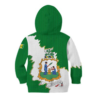 Saint Vincent and the Grenadines Turtle Kid Hoodie with Coat of Arms and Green Heritage Design - Wonder Print Shop