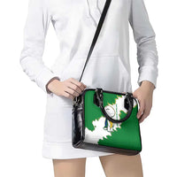 Saint Vincent and the Grenadines Turtle Shoulder Handbag with Coat of Arms and Green Heritage Design - Wonder Print Shop