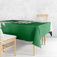 Saint Vincent and the Grenadines Turtle Tablecloth with Coat of Arms and Green Heritage Design - Wonder Print Shop