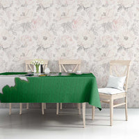 Saint Vincent and the Grenadines Turtle Tablecloth with Coat of Arms and Green Heritage Design - Wonder Print Shop