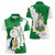 Saint Vincent and the Grenadines Turtle Women Polo Shirt with Coat of Arms and Green Heritage Design - Wonder Print Shop