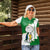 Saint Vincent and the Grenadines Turtle Women Polo Shirt with Coat of Arms and Green Heritage Design - Wonder Print Shop