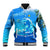 Saint Vincent and the Grenadines Dolphin Baseball Jacket with Ocean Wave and Tropical Island Design - Wonder Print Shop